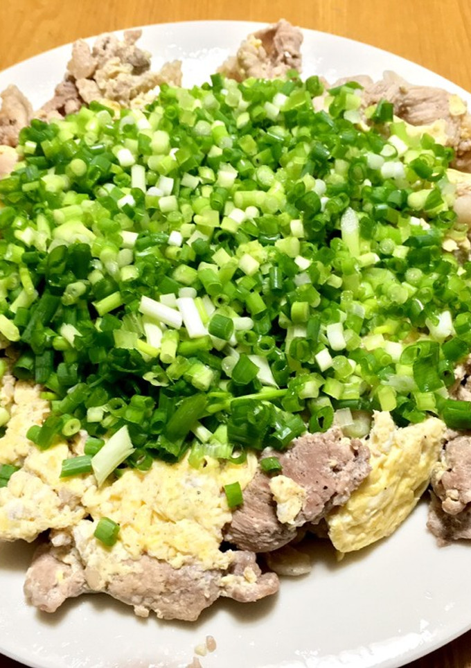 豚肉の卵とじ-レシピのメイン写真