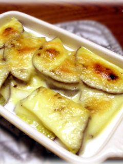 【サツマイモのミルクグラタン♪】-レシピのメイン写真
