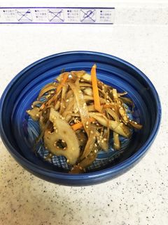 きんぴらごぼう-レシピのメイン写真