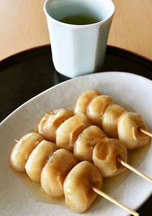 お麩でみたらし団子風-レシピのメイン写真