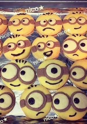 【誕生日etc】ミニオンクッキー★-レシピのメイン写真
