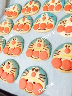 ★ドラえもんアンパンマン★クッキー★-レシピのメイン写真