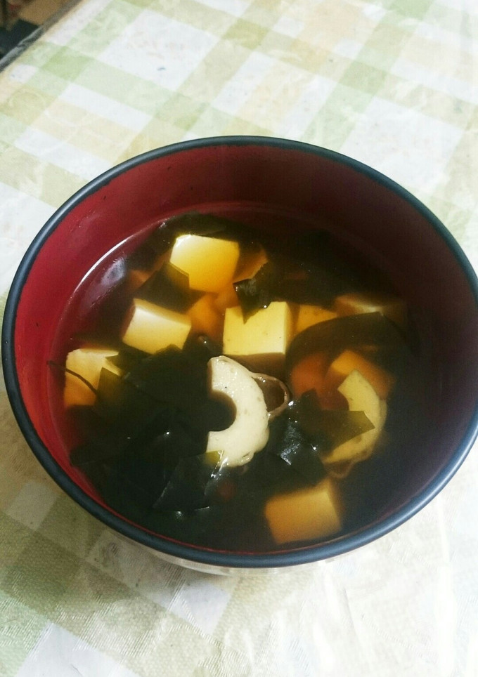 わかめと豆腐のすまし汁☆だしをとって♪-レシピのメイン写真