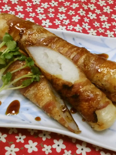 きりたんぽ♡肉巻き!甘辛たれ-レシピのメイン写真