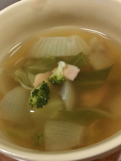 簡単!白だしで野菜スープ!-レシピのメイン写真