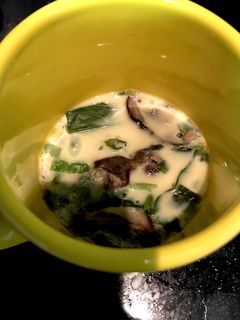松茸のお吸い物で圧力鍋1分 茶碗蒸し-レシピのメイン写真