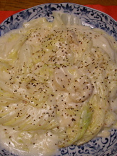 白菜の簡単クリーム煮-レシピのメイン写真