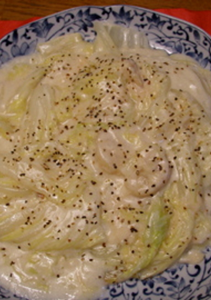 白菜の簡単クリーム煮-レシピのメイン写真