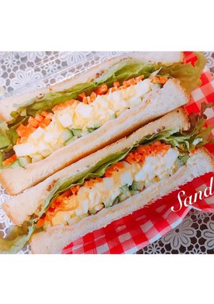✢ボリューム満天！わんぱくサンドイッチ✢-レシピのメイン写真