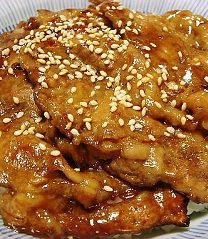 中華味噌味の豚丼-レシピのメイン写真