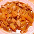 鶏肉と大根の甘辛煮♡