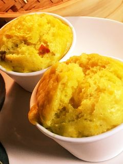かぼちゃ蒸しパン-レシピのメイン写真
