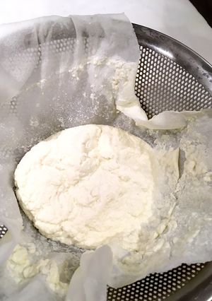 タンパク質の分離で作るカッテージチーズ-レシピのメイン写真