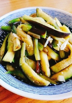 茄子のペペロンチーノ-レシピのメイン写真