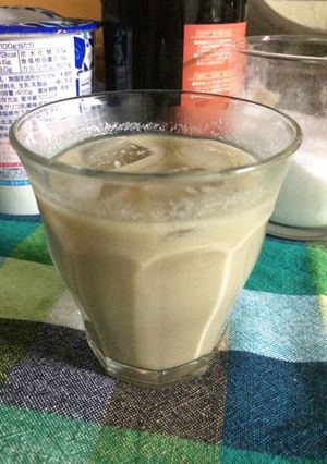 もろみ酢とヨーグルトで甘酒風スムージー-レシピのメイン写真