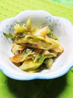 茗荷の油炒め-レシピのメイン写真