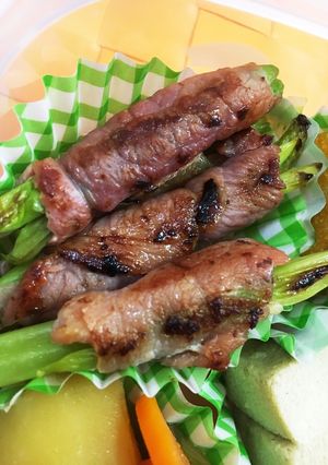 お弁当に!生ハムのアスパラ巻き☆-レシピのメイン写真