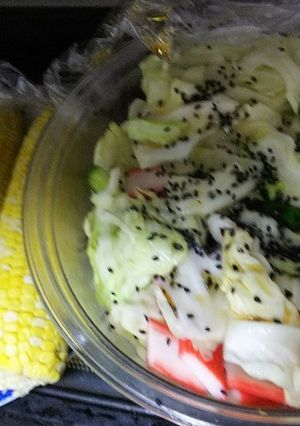 バーベキュー箸休めに♥️やみつきキャベツ-レシピのメイン写真