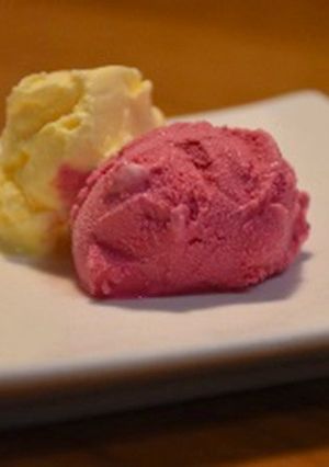 赤のビーツアイスクリーム-レシピのメイン写真
