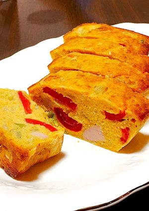お野菜たっぷり♡米粉のケークサレ-レシピのメイン写真
