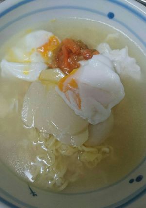 ピリ辛ラーメン里芋入り-レシピのメイン写真