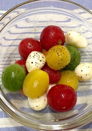 ☆ワインに合う☆コロコロ カプレーゼ風-レシピのメイン写真