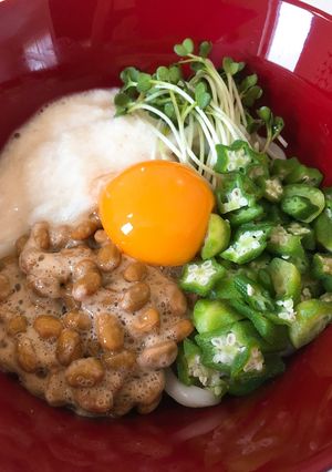 とろねば〜♡ぶっかけうどん-レシピのメイン写真