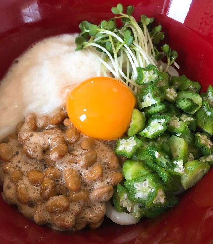 とろねば〜♡ぶっかけうどん-レシピのメイン写真