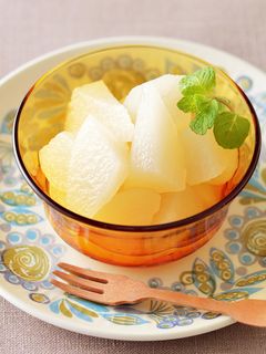 和梨のコンポート-レシピのメイン写真