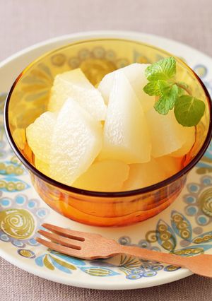 和梨のコンポート-レシピのメイン写真