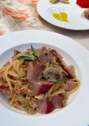 三浦野菜✽赤かぶのクリームパスタ-レシピのメイン写真