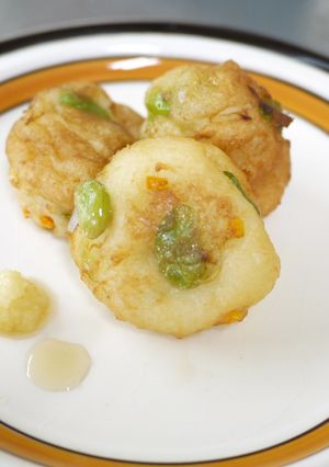 お手軽♪彩りさつまあげ-レシピのメイン写真
