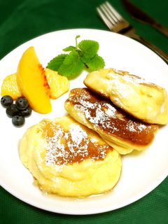 簡単ふわふわパンケーキ-レシピのメイン写真