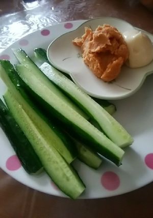 味噌付けマヨキュウリ-レシピのメイン写真