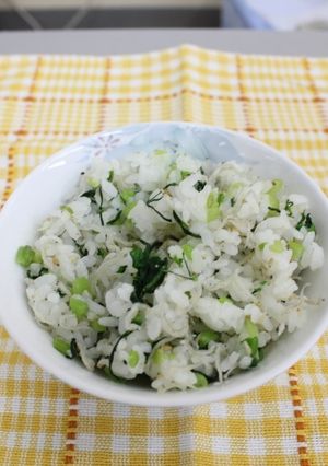 じゃこご飯-レシピのメイン写真
