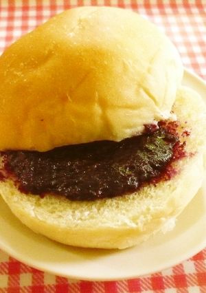 手作りブルーベリージャムサンド保育園給食-レシピのメイン写真
