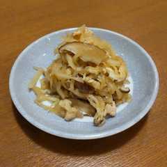 รูปของ 切干大根の炒め煮
