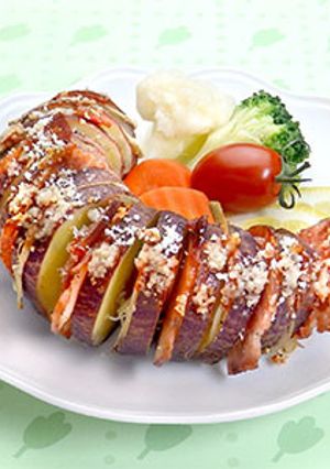 ☆ハッセルバック・スイートポテト☆-レシピのメイン写真