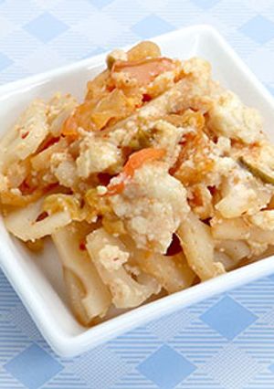 ☆レンコンのキムチ白和え☆-レシピのメイン写真