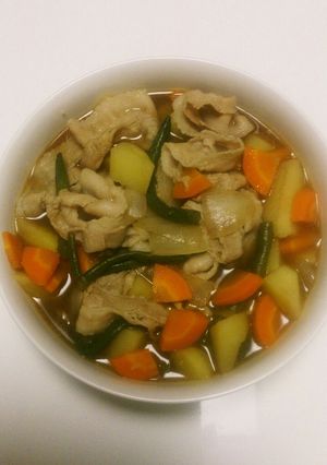 簡単(*^^*)ずぼらな肉じゃが-レシピのメイン写真
