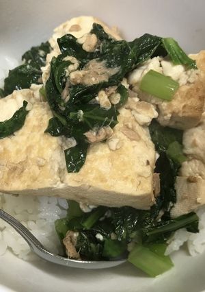 豆腐と小松菜チャンプルー-レシピのメイン写真