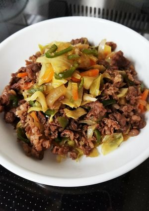 保育園の焼き肉炒め！-レシピのメイン写真