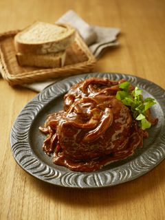 カカオ煮込みハンバーグ-レシピのメイン写真