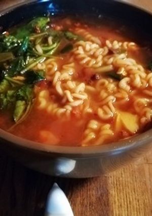 激辛麻辣インスタントラーメン-レシピのメイン写真