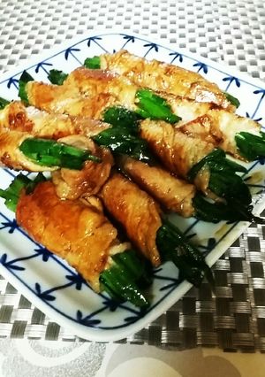ニラの豚肉巻き　紹興酒で更に旨い-レシピのメイン写真