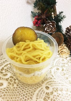 サツマイモのモンブラン-レシピのメイン写真