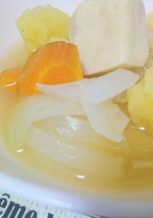 高野豆腐のコンソメスープ-レシピのメイン写真