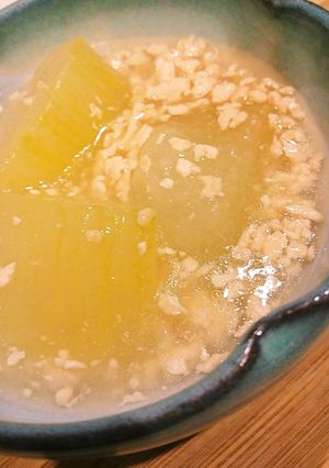 糖質オフ！冬瓜のひき肉あんかけ-レシピのメイン写真