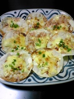 パリパリ餃子の皮ピザ風-レシピのメイン写真