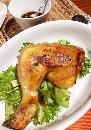 簡単骨つきチキンコンフィ-レシピのメイン写真